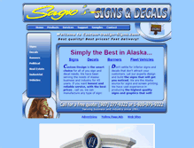 Tablet Screenshot of custom-design-signs.com